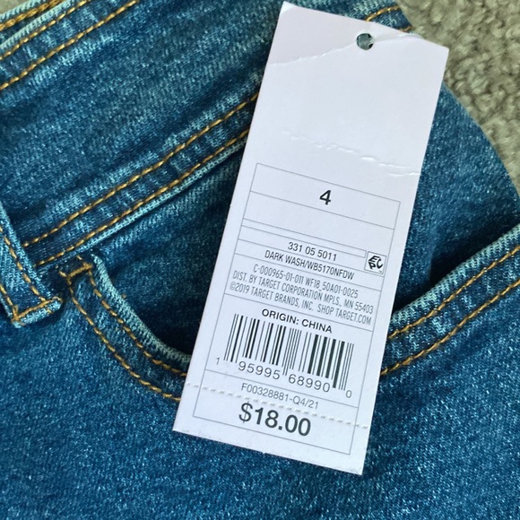 NWT Wild Fable Blue Denim Skirt - Picture 2 of 5